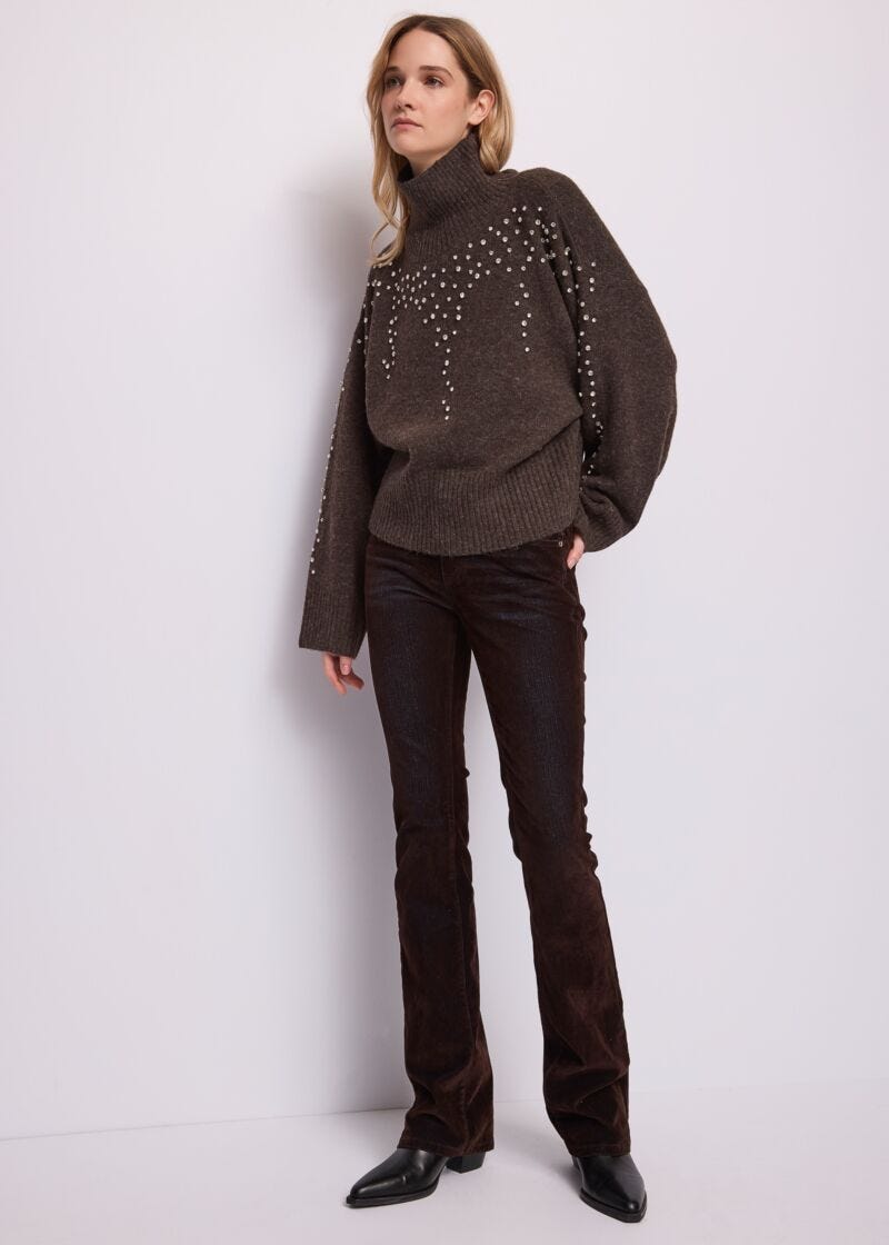 Dolcevita da donna con strass - Gaudì