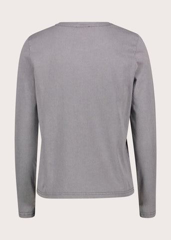 T-shirt da donna in jersey con logo - dettaglio