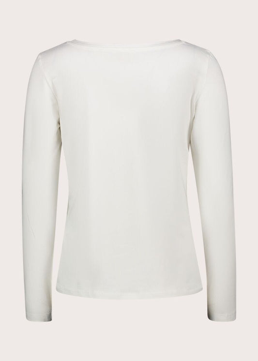 T-shirt girocollo da donna con maniche lunghe - Gaudì - dettaglio