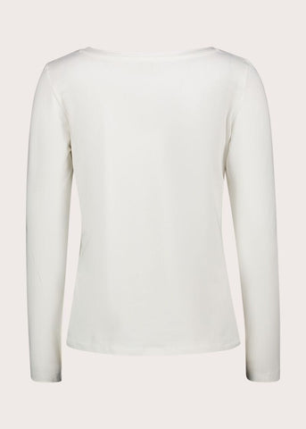 T-shirt girocollo da donna con maniche lunghe - Gaudì - dettaglio