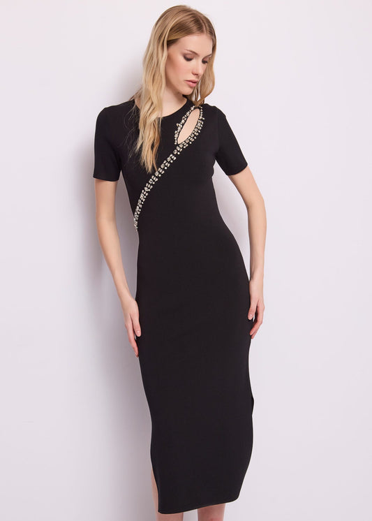 Abito da donna con motivo cut-out