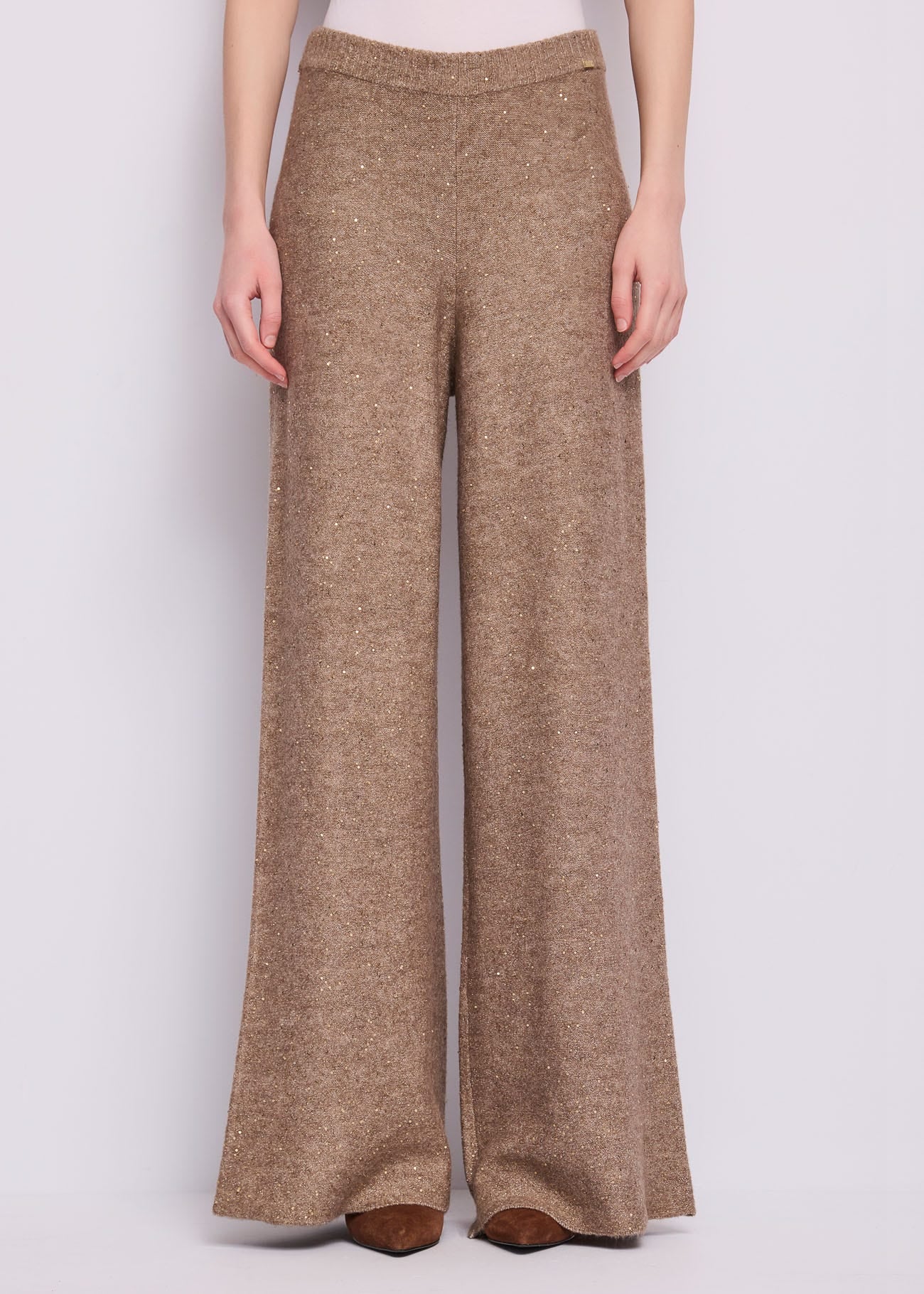 Pantaloni da donna con paillettes