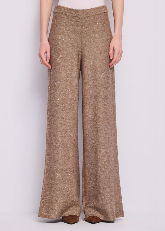 Pantaloni da donna con paillettes