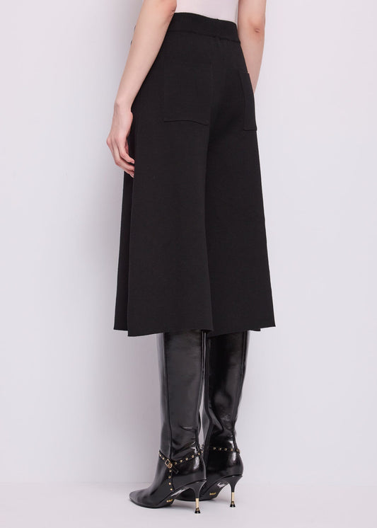 Pantaloni da donna in filato di lana
