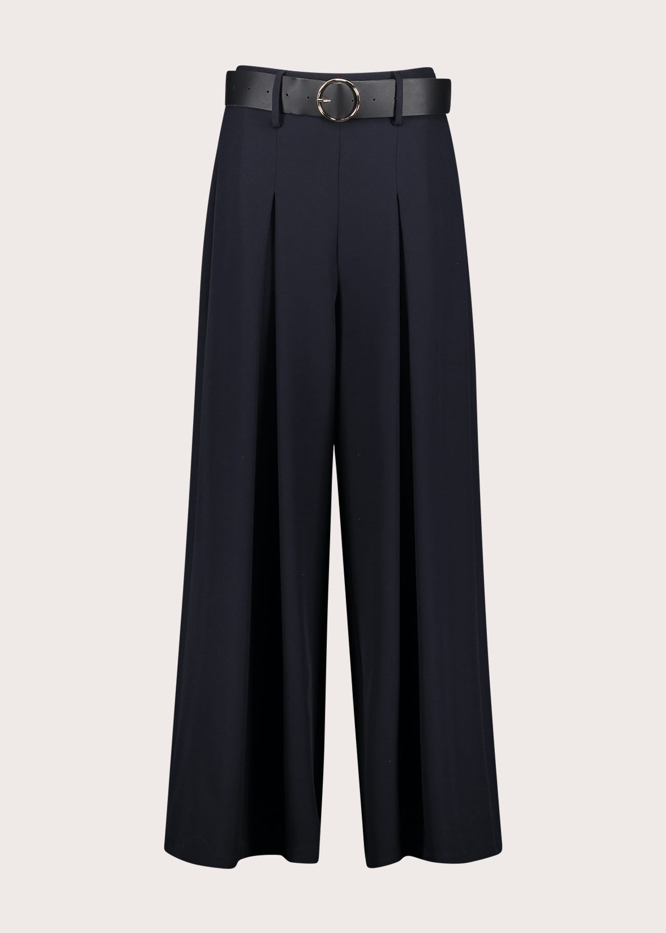 Pantaloni a palazzo da donna con cintura