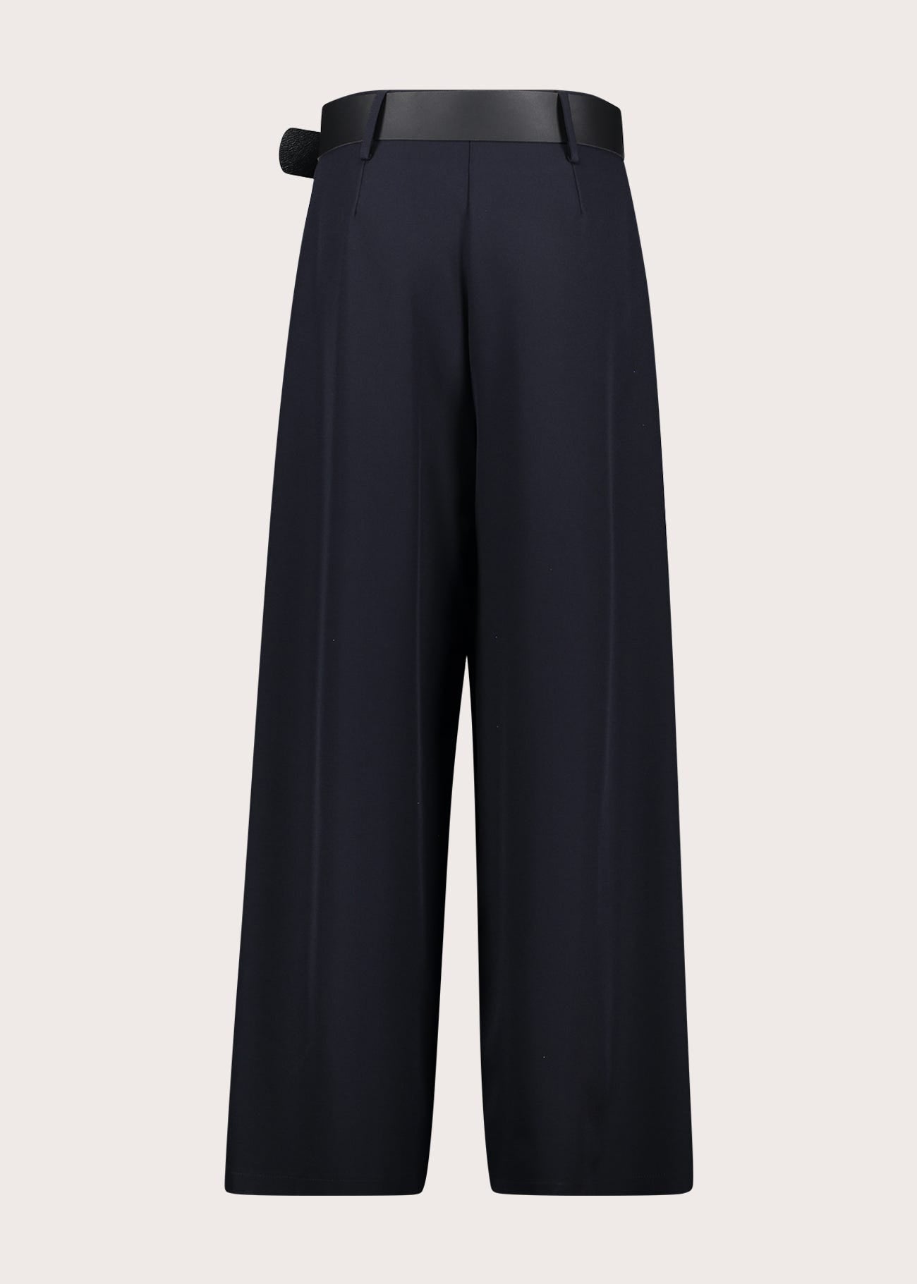 Pantaloni a palazzo da donna con cintura