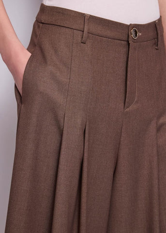 Pantaloni da donna con piega e tasche - dettaglio 2