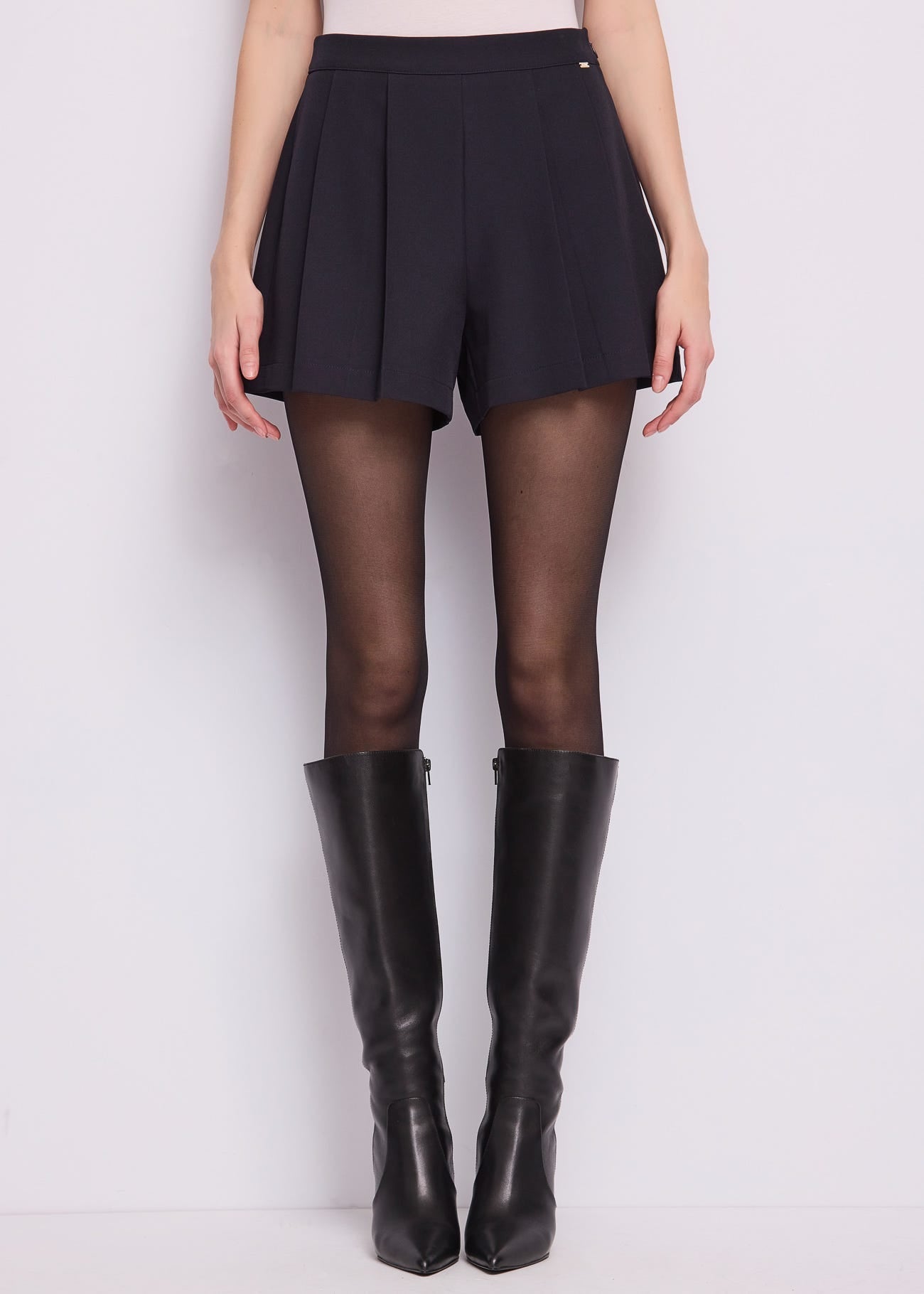 Shorts da donna con pinces