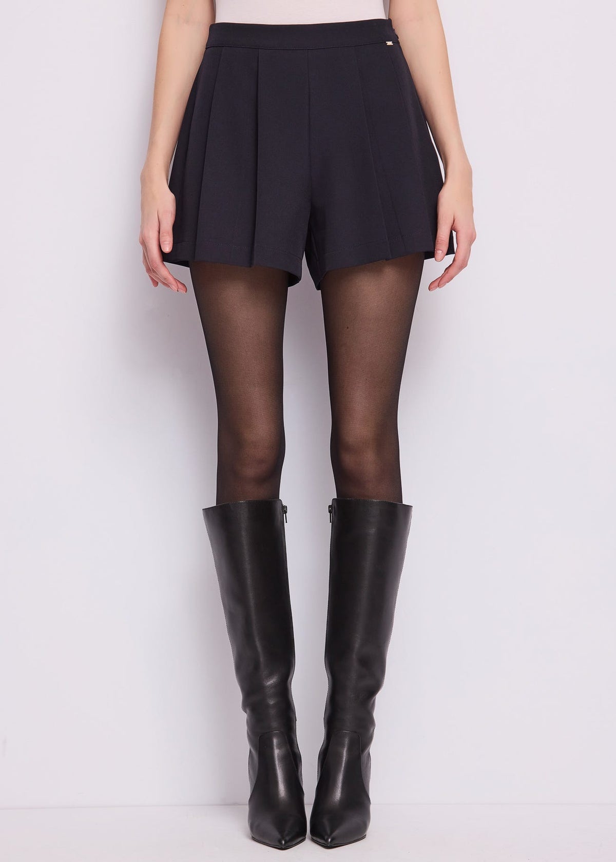 Shorts da donna con pinces