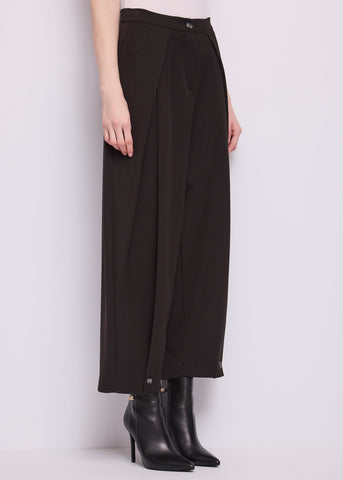 Pantaloni da donna con piega e tasche