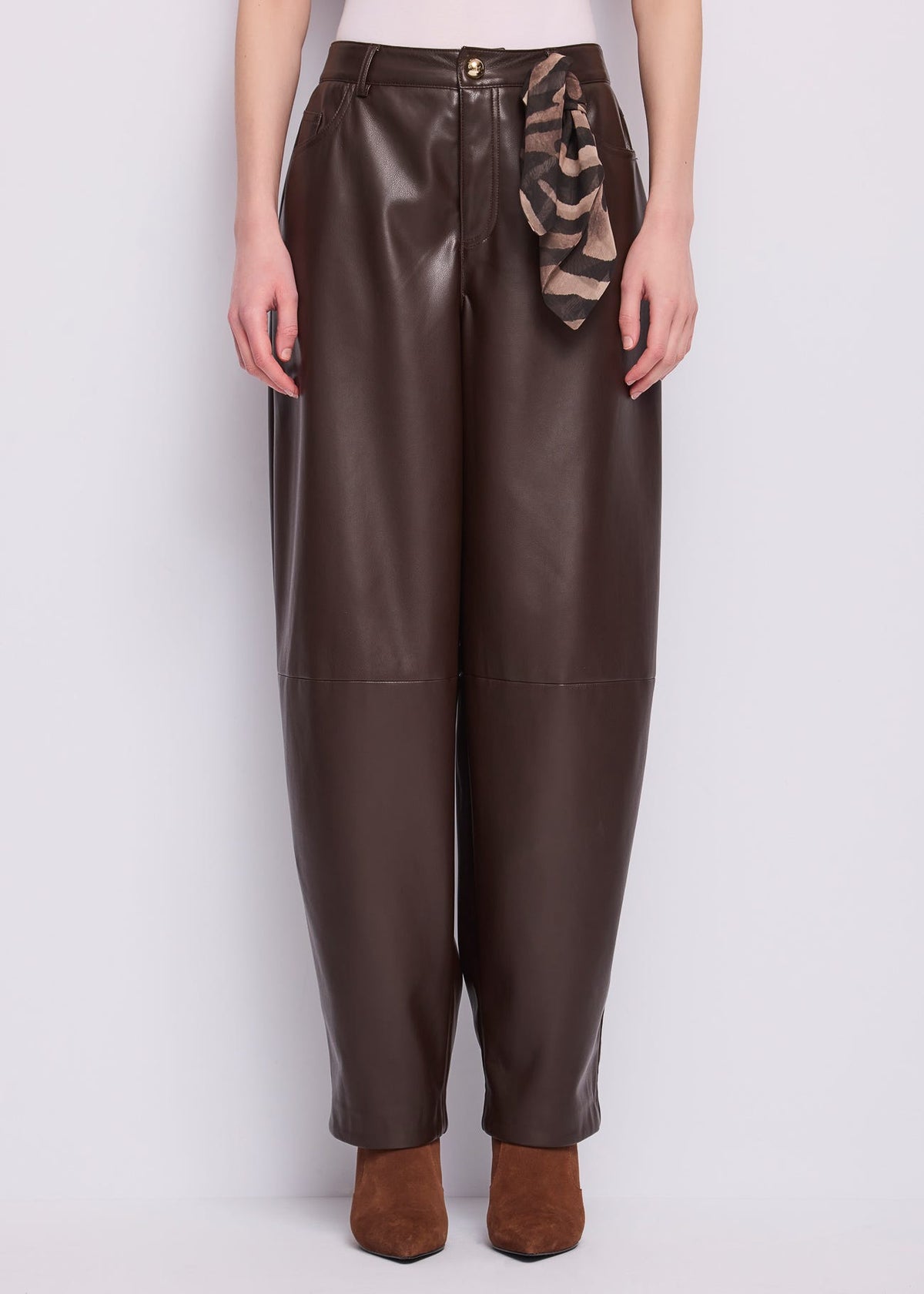 Pantaloni da donna con foulard
