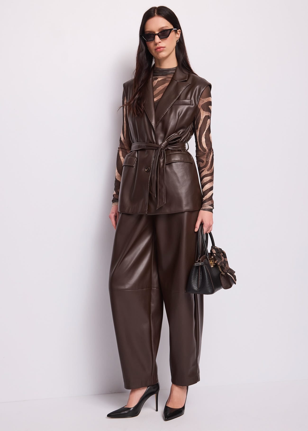 Pantaloni da donna con foulard