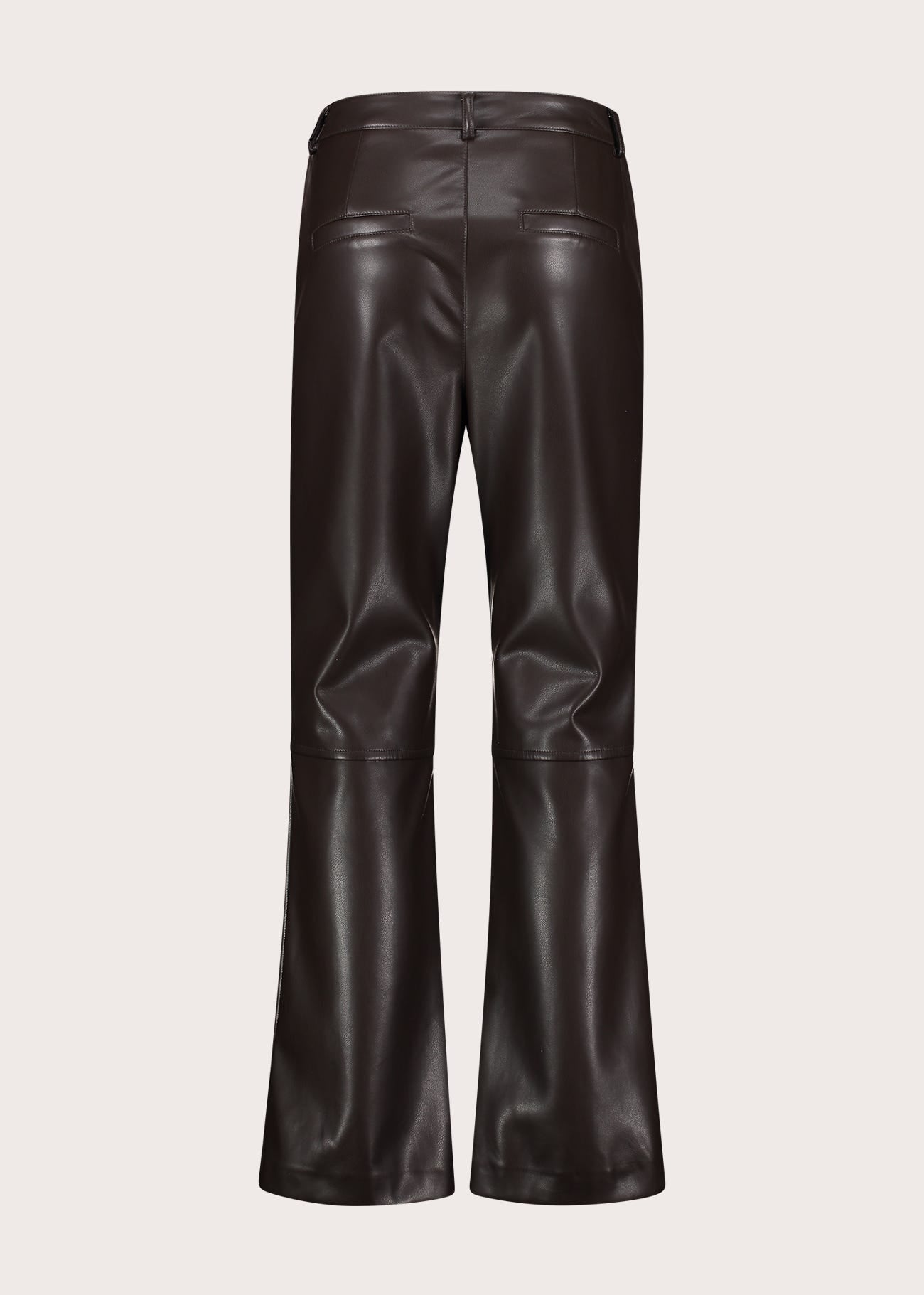Pantaloni flare cropped da donna con foulard