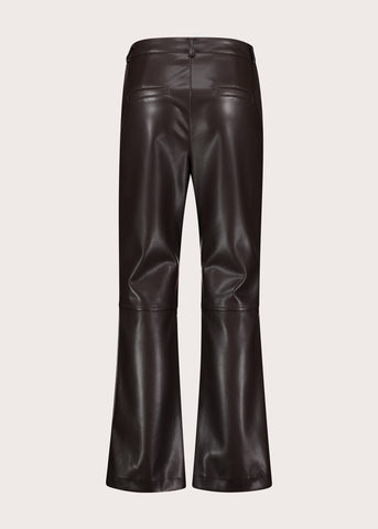 Pantaloni flare cropped da donna con foulard