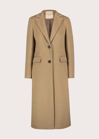 Cappotto monopetto da donna in viscosa