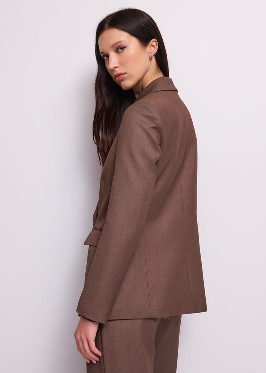 Blazer doppiopetto da donna in viscosa