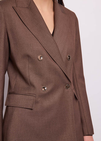 Blazer doppiopetto da donna in viscosa