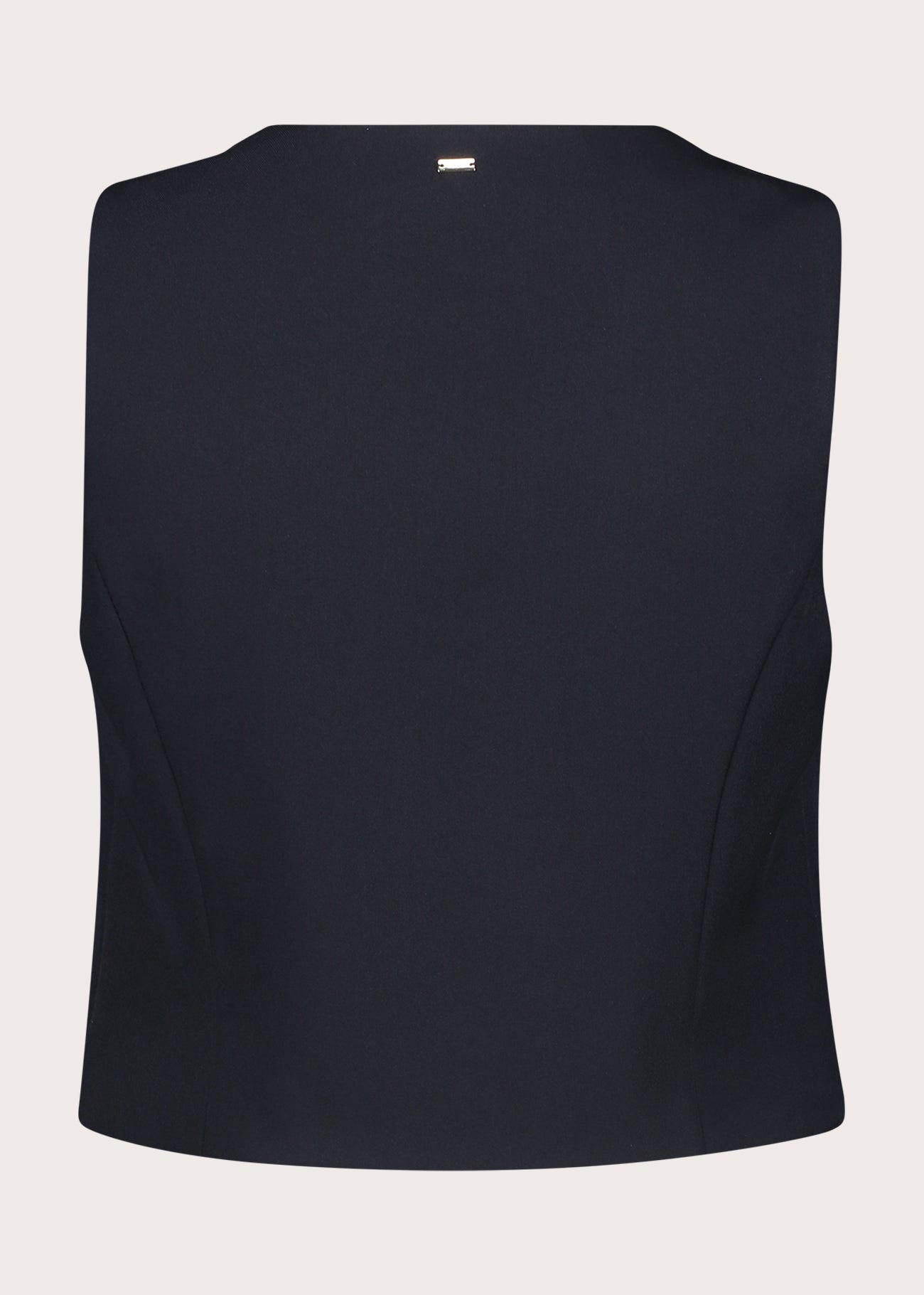 Gilet monopetto da donna con scollo a V