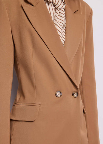 Blazer da donna con revers e laccetti