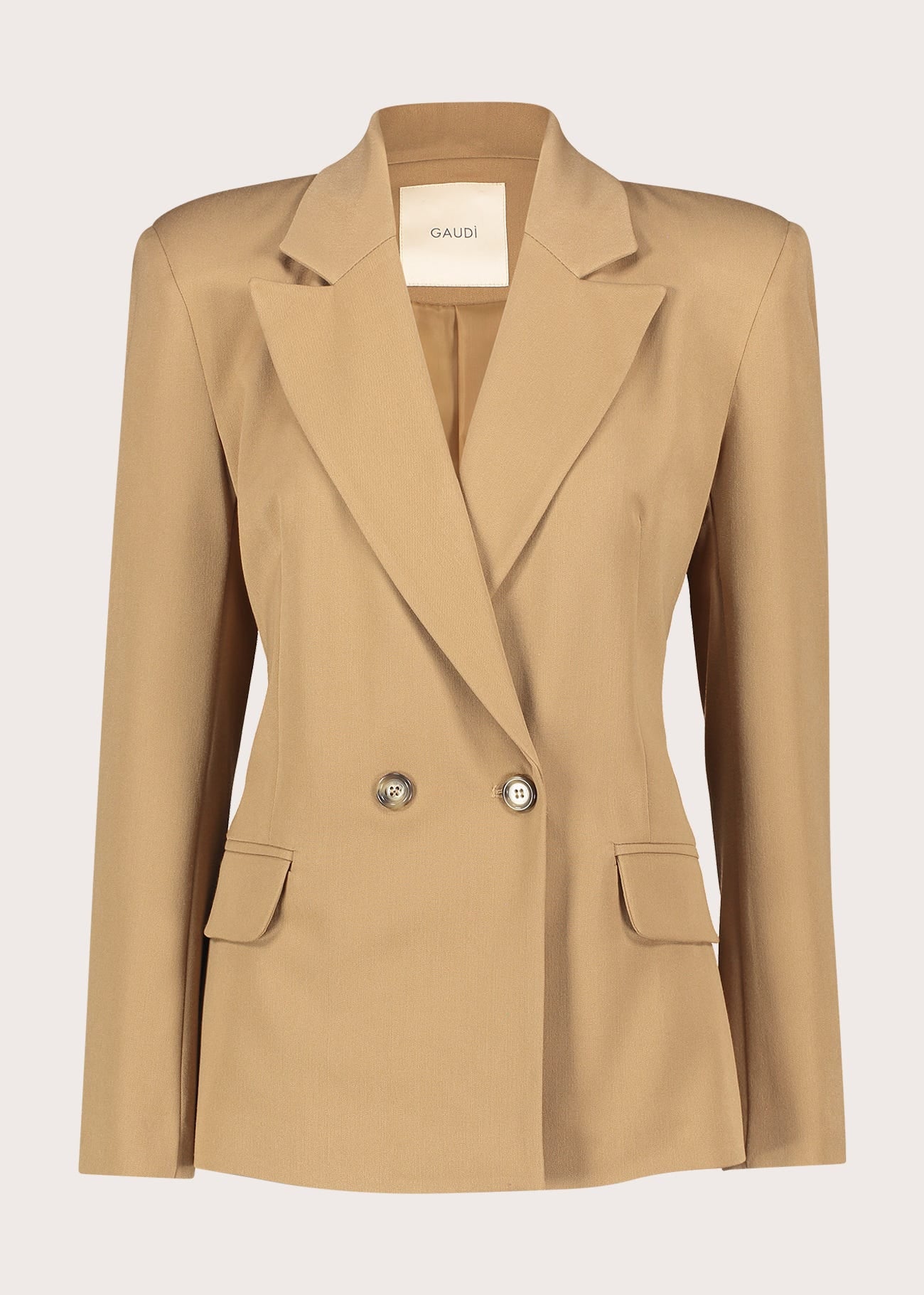 Blazer da donna con revers e laccetti