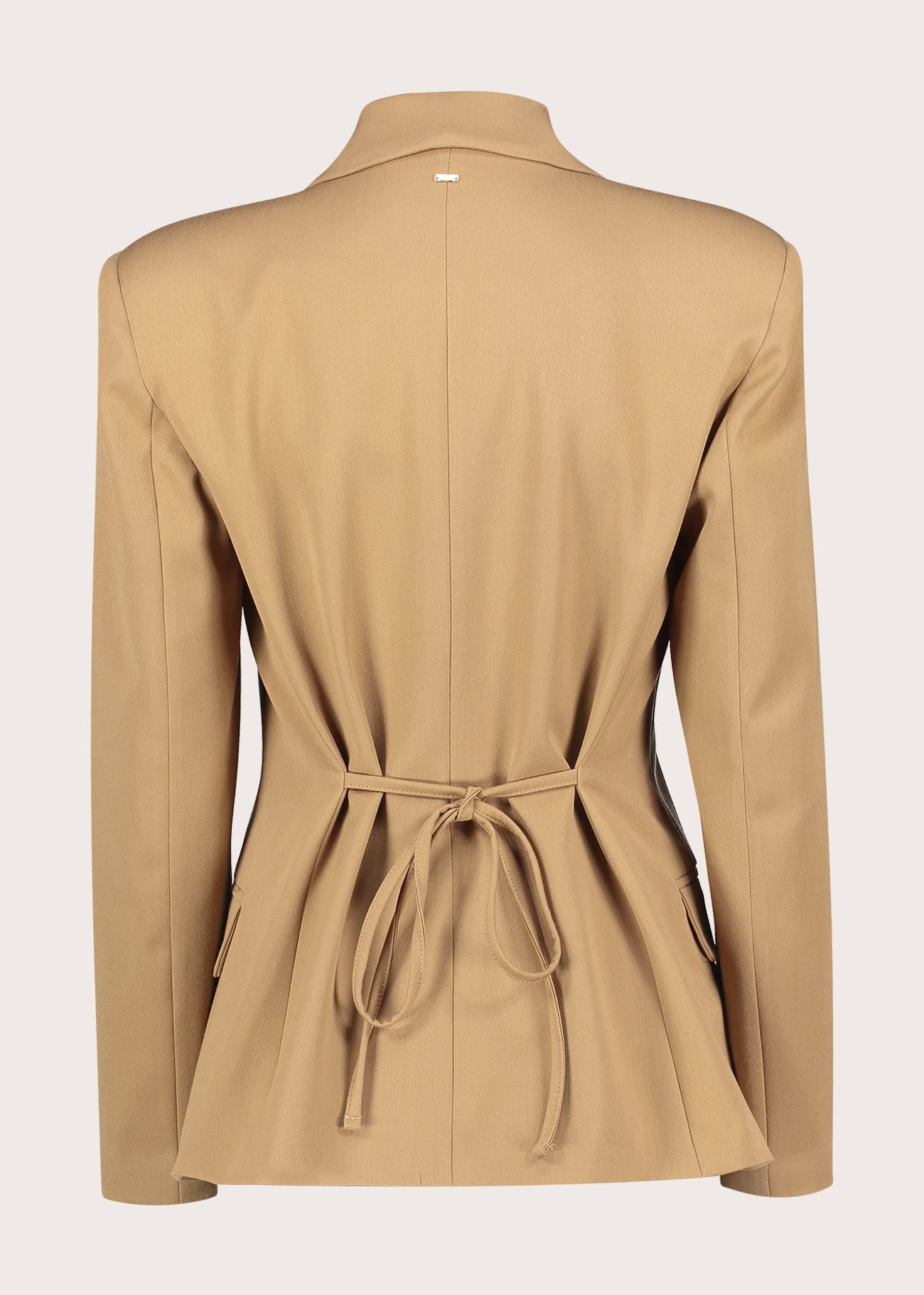 Blazer da donna con revers e laccetti