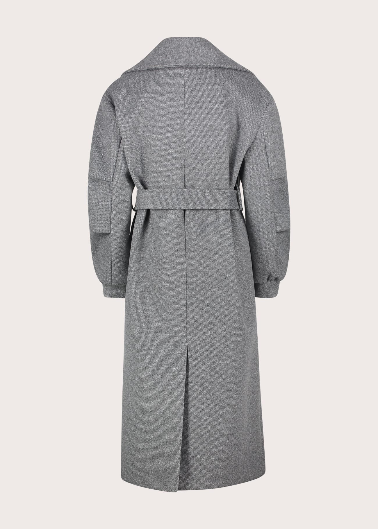 Cappotto da donna con revers e cintura