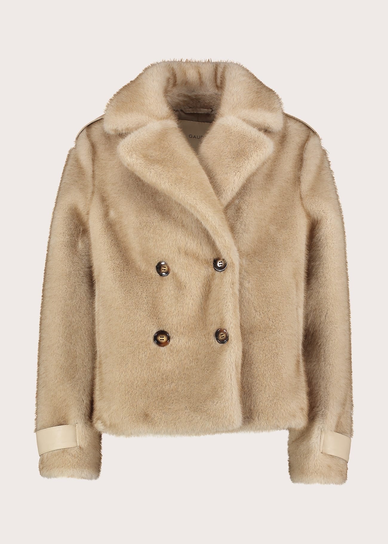 Peacoat doppiopetto da donna con revers