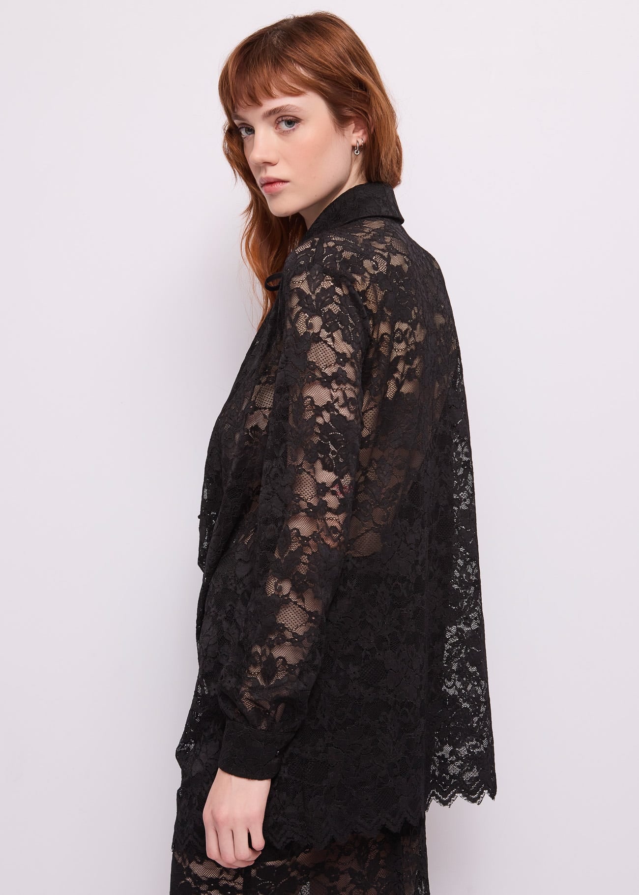 Blusa da donna con drappeggio