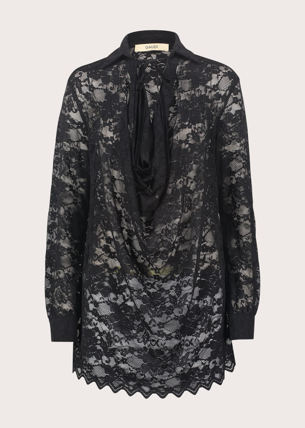 Blusa da donna con drappeggio