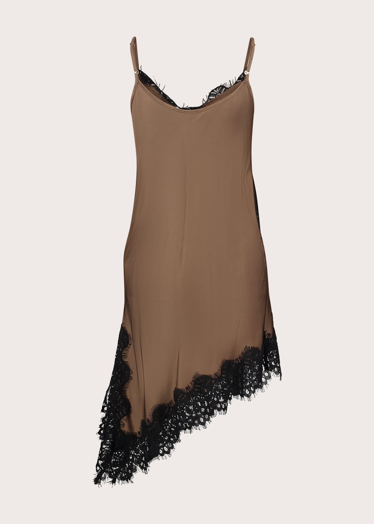 Top lungo con spalline