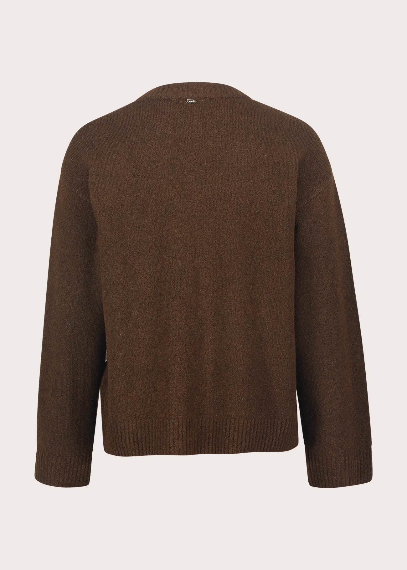 Cardigan da donna con scollo a V e bottoni