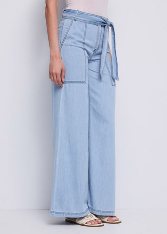 Vaqueros de pernera ancha para mujer - art. 611BD26028 - Gaudi Primavera Verano 2026