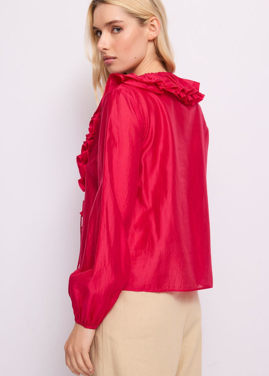 Blusa rouches donna - art. 611BD45003 - Gaudi Primavera Estate 2026