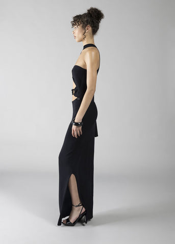 Abito monospalla donna - art. 611DD13001 - Denny Rose Primavera Estate 2026