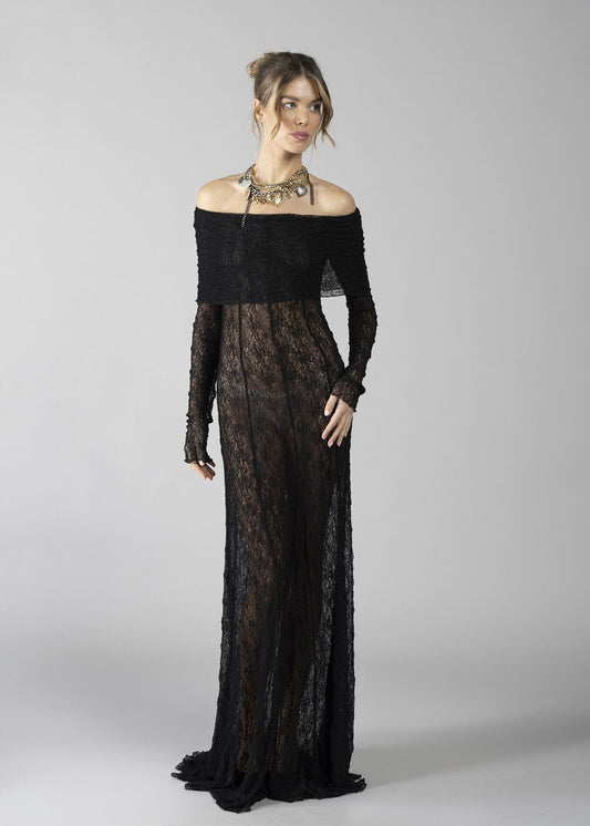 Abito pizzo donna - art. 611DD14008 - Denny Rose Primavera Estate 2026