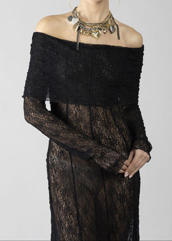 Abito pizzo donna - art. 611DD14008 - Denny Rose Primavera Estate 2026