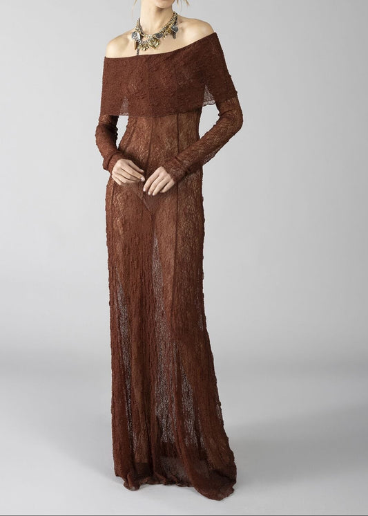 Abito pizzo donna - art. 611DD14008 - Denny Rose Primavera Estate 2026