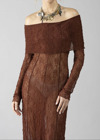 Abito pizzo donna - art. 611DD14008 - Denny Rose Primavera Estate 2026