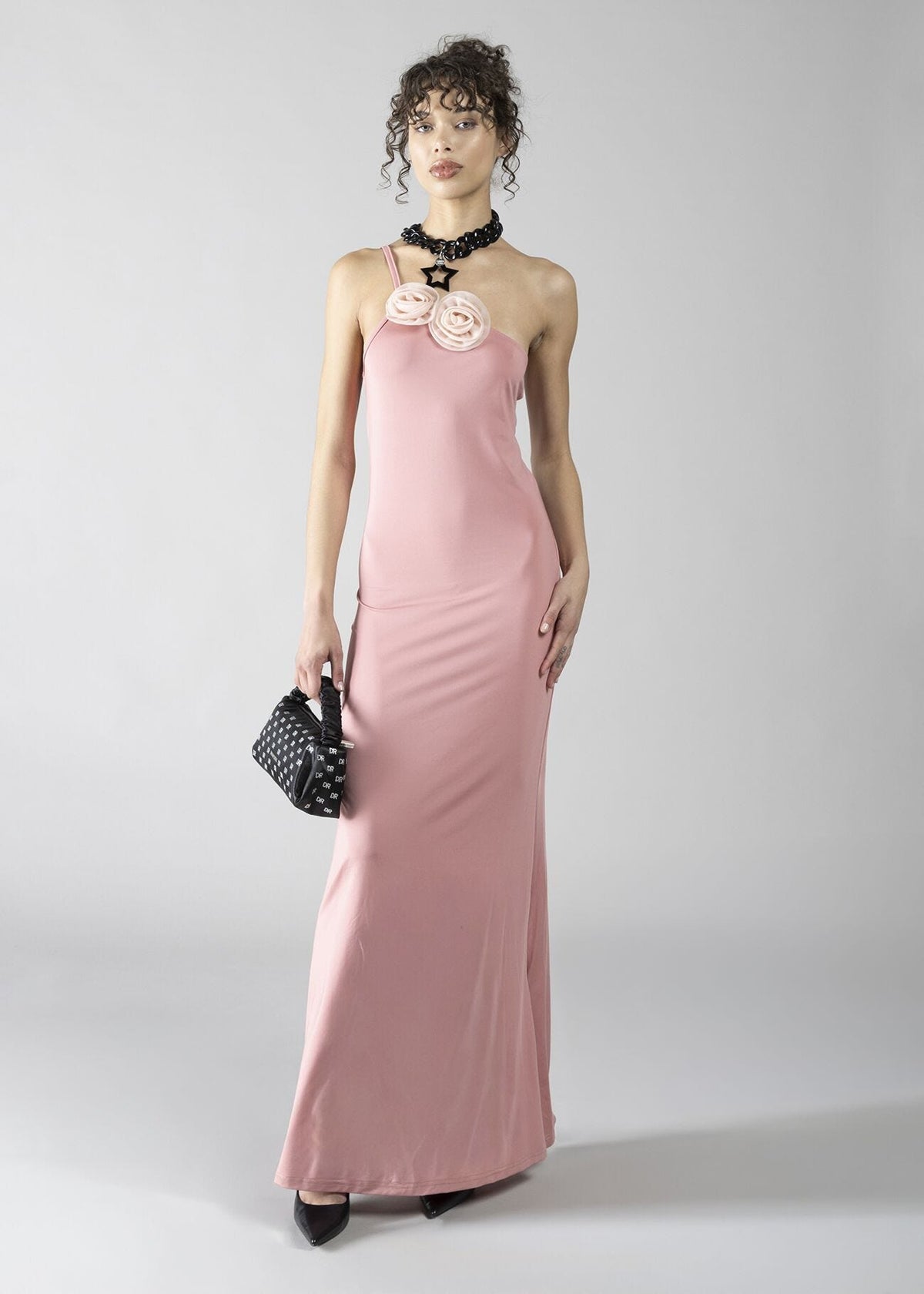 Vestido de um ombro mulher - art. 611DD14009 - Denny Rose Primavera Verão 2026