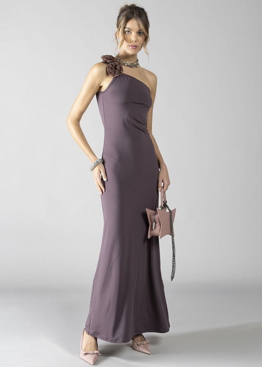 Abito monospalla donna - art. 611DD14009 - Denny Rose Primavera Estate 2026