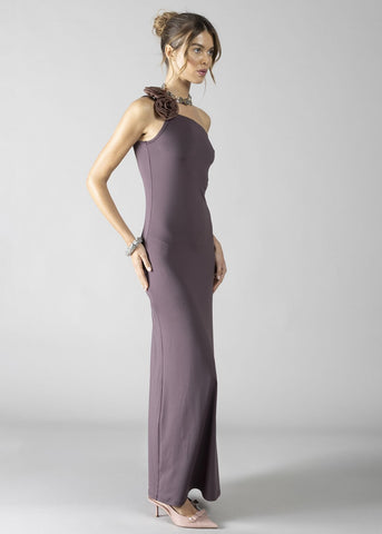 Abito monospalla donna - art. 611DD14009 - Denny Rose Primavera Estate 2026