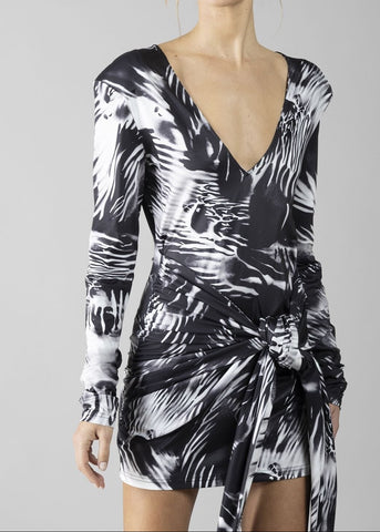 Abito con fusciacca donna - art. 611DD14016 - Denny Rose Primavera Estate 2026
