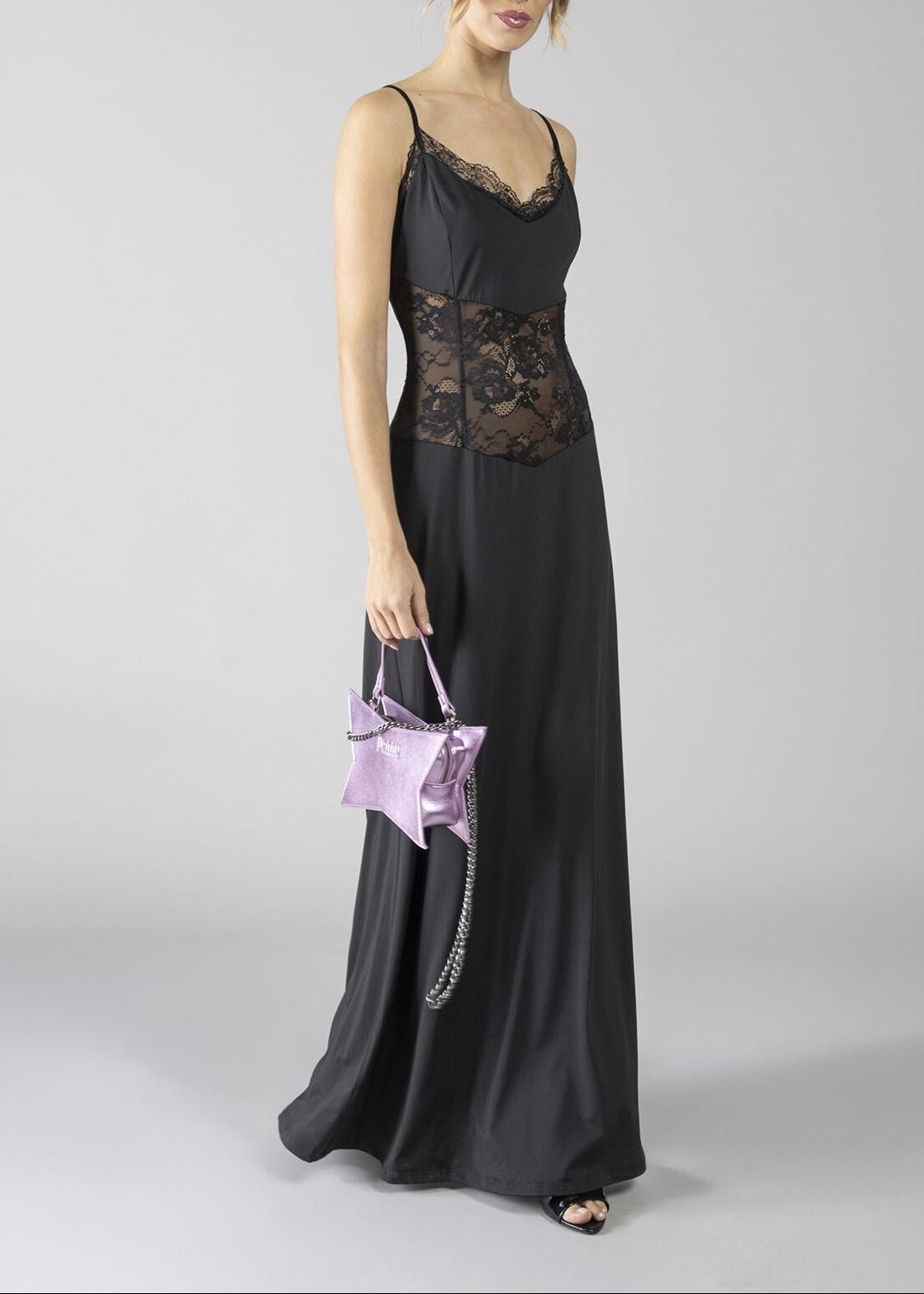 Abito con pizzo donna - art. 611DD14017 - Denny Rose Primavera Estate 2026