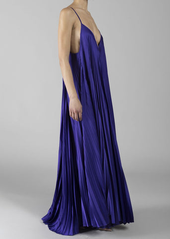 Abito lungo plissè donna - art. 611DD15017 - Denny Rose Primavera Estate 2026