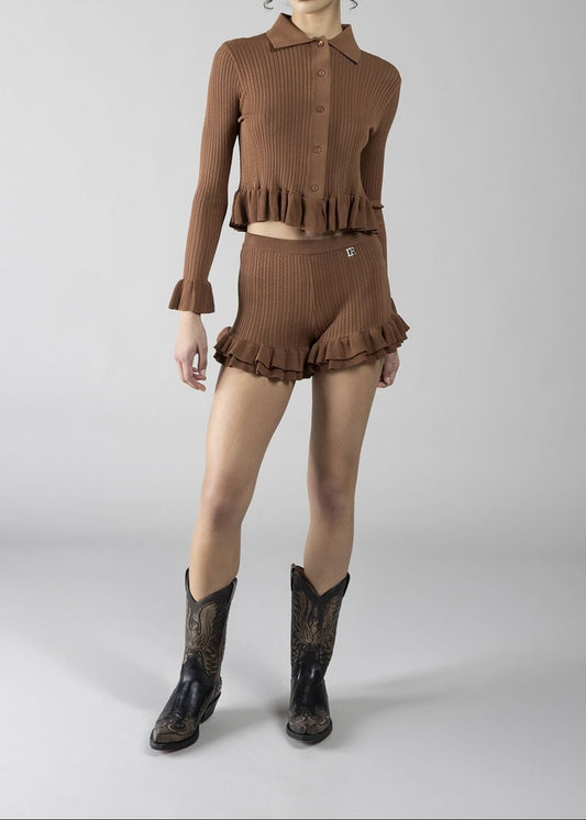 Shorts in maglia donna - art. 611DD23001 - Denny Rose Primavera Estate 2026