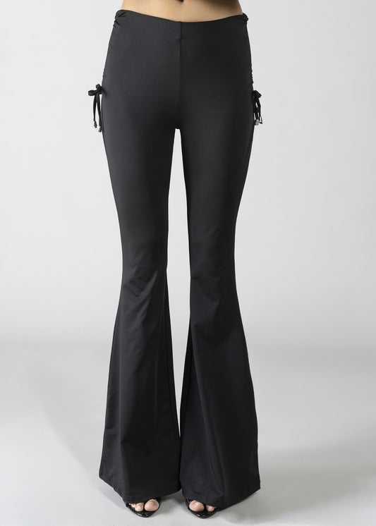 Leggings a zampa donna - art. 611DD24002WS - Denny Rose Primavera Estate 2026