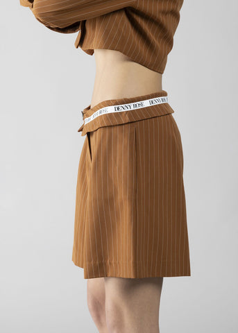 Shorts gessati donna - art. 611DD25017 - Denny Rose Primavera Estate 2026