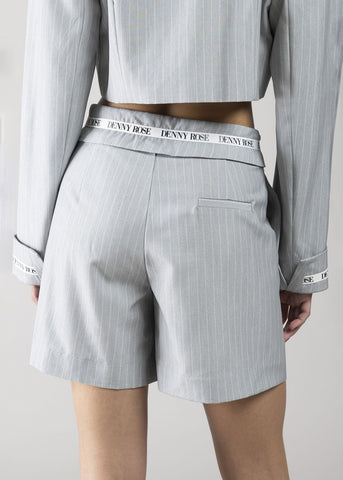 Shorts gessati donna - art. 611DD25017 - Denny Rose Primavera Estate 2026
