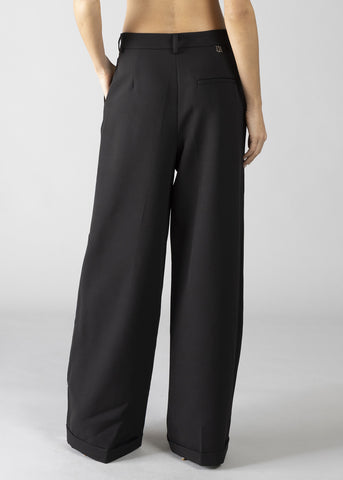 Pantalone lungo con applicazioni donna - art. 611DD25025 - Denny Rose Primavera Estate 2026