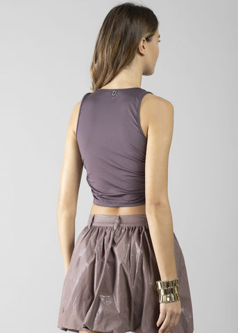 Top con rosa donna - art. 611DD44004 - Denny Rose Primavera Estate 2026